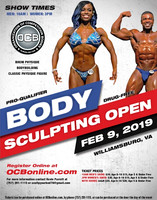 OCB Body Sculpting Open 2019 - Misc Photos